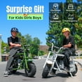 Tcdjtc 99cc Gas Powered Mini Dirt Bike, 21MPH Off-Road Motorcycle for Kids and Adults, Dual Disc Brakes, Rear Suspension, As Gifts for Kids, Halloween Gift, Christmas Gift