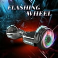 Hoverboard for Kids with 9 mph Max Speed, Tcdjtc Electric Scooters with LED Lights & Bluetooth Speakers, All Terrain Hoverboard for Adults, Off Road Hoverboard with UL2272 Certified