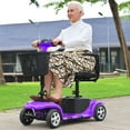 4 Wheels Mobility Scooter for Seniors, Tcdjtc Motorized Scooter for Adult, Folding Mobility Scooter with 300lbs Capacity, mobile scooters for elderly, All Terrain Mobility Scooter with 15 Miles Range