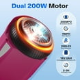 Tcdjtc Self-Balance Scooter for Kids, Electric Scooter with Bluetooth Speakers, Hover Off Road Board Electric Scooter with LED Lights & 400W Motor, Kids Scooter with 9MPH Max Speed