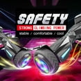 Tcdjtc Flash Wheel Hoverboard 6 In. Bluetooth Speaker with LED Light Self Balancing Wheel Electric Scooter