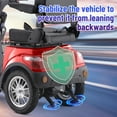 Tcdjtc 4 Wheel Mobility Scooters for Seniors, Adult Scooter with 800W Motor, Motorized Scooter for Adults, Heavy Duty Electric Scooter with 500 lb Capacity, 31 Miles Long Range, Instructions Included