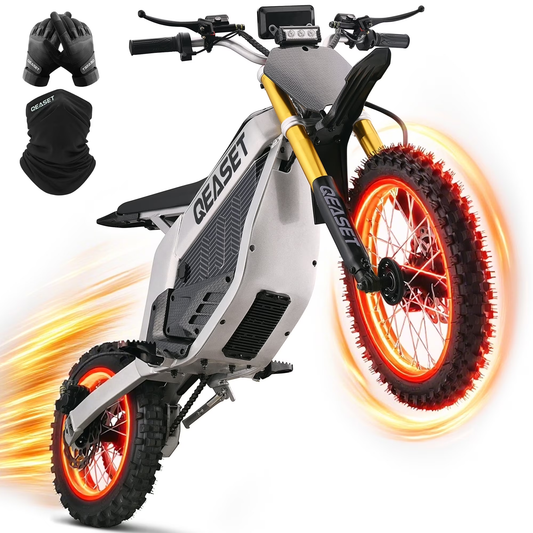 48V 3000W Peak Off-Road Teen Bike 55 km/h 40 km Range, Black