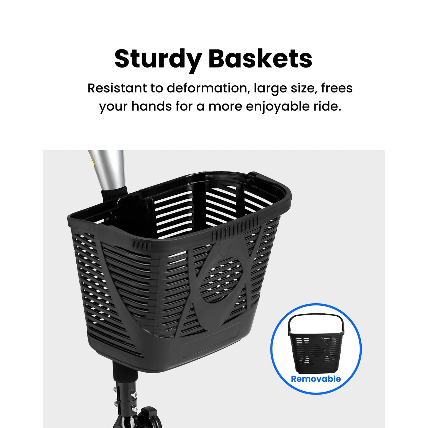 QEASET 4 Wheel Mobility Scooter,Mobility Scooter for Adults, Senior, Electric Powered Chargeable Device for Travel, Gifts for the elderly