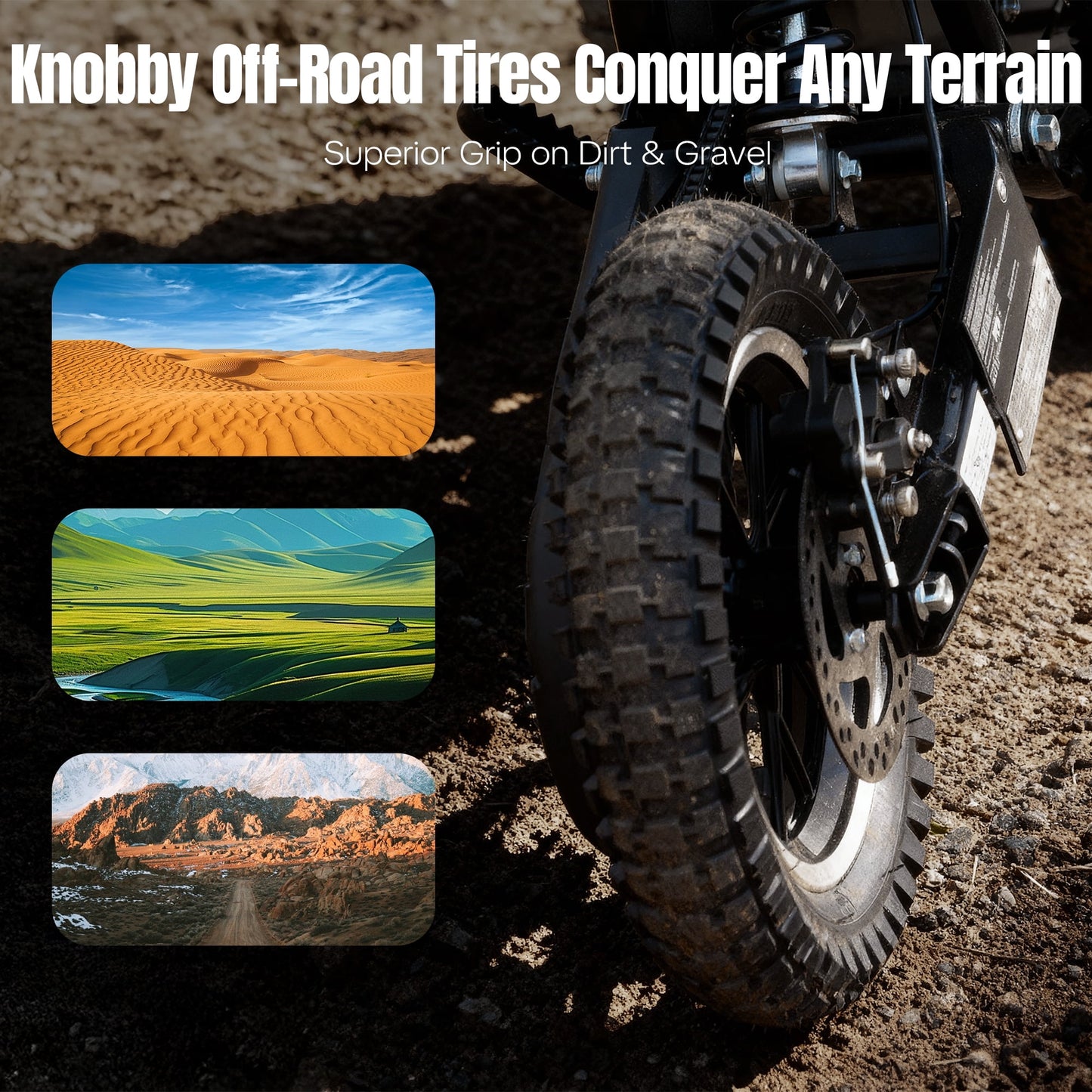 Aoemoe DB1 Gasoline 50CC Dirt Bike, Green