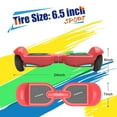 Tcdjtc Self Balancing Scooter for Kids and Adults, Hoverboard for Adults & Kids, All Terrain Hoverboard with 2 LED Wheels, Off Road Hoverboard with 7 Mph Max Speed, Electric Hoverboard