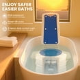 Arshin Electric Lift with 360°Swivel,Remote Control Patient Lift Transfer Chair,Floor Lift for Elderly Fallen,Shower Bath Chair,308 lbs Capacity,24 lbs Net Weight,IPX8 Waterproof(Blue)