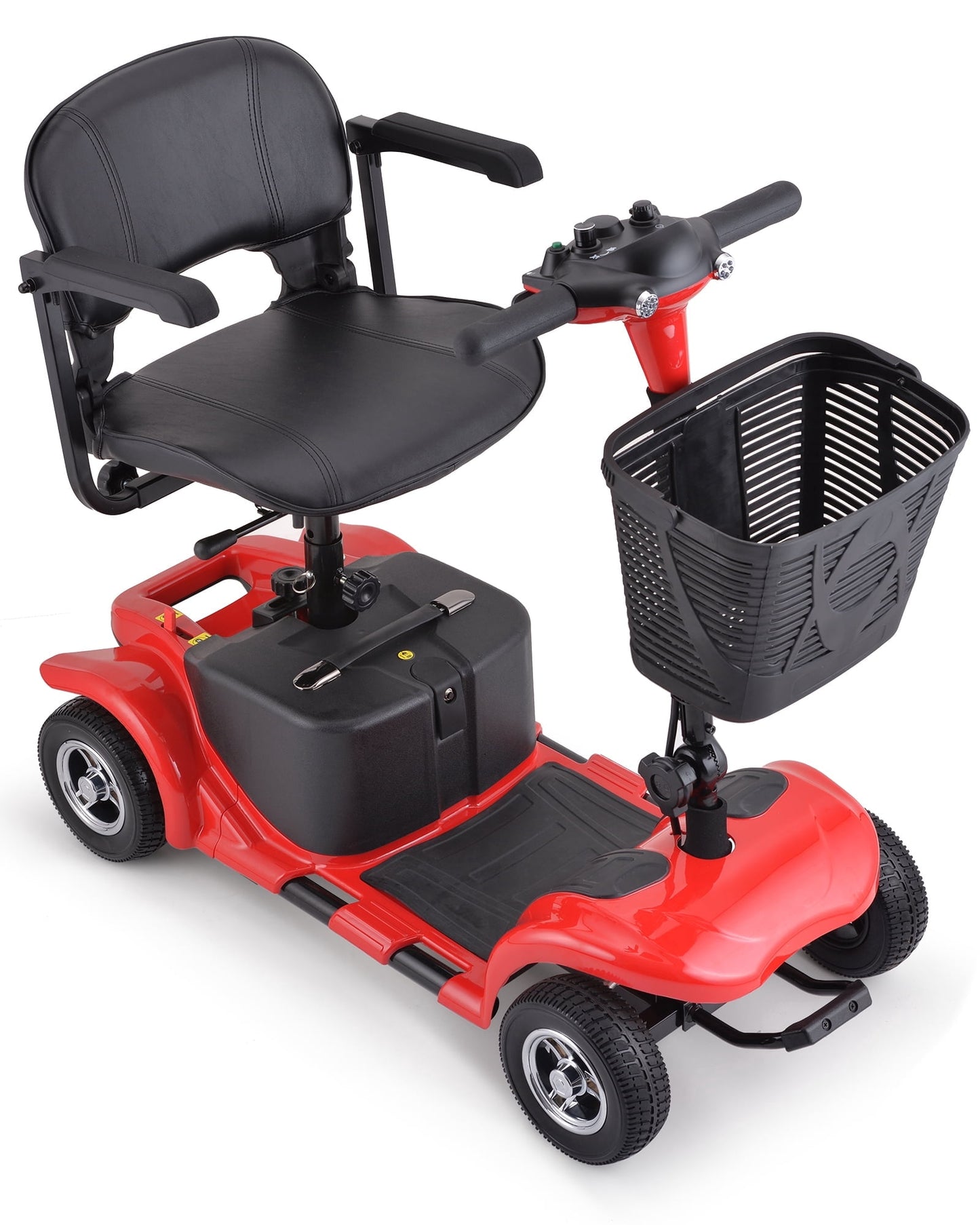 QEASET 4 Wheel Mobility Scooter,Mobility Scooter for Adults, Senior, Electric Powered Chargeable Device for Travel,Mother's Day gift