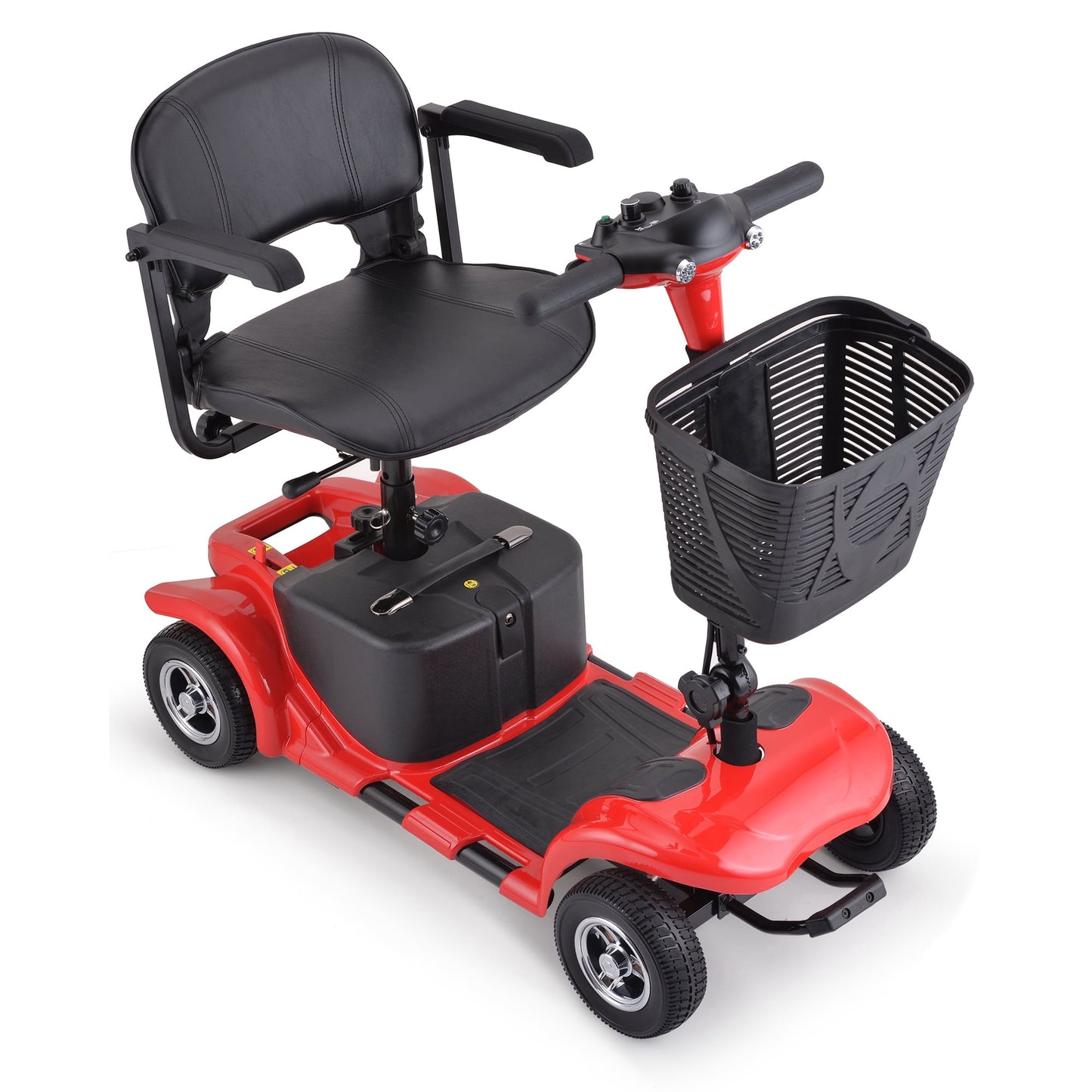 QEASET 4 Wheel Mobility Scooter,Mobility Scooter for Adults, Senior, Electric Powered Chargeable Device for Travel,Mother's Day gift