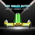 Electric Scooter with Bluetooth Speakers, Tcdjtc Self-Balance Scooter for Kids, Hover Off Road Board Electric Scooter with LED Lights & 400W Motor, Kids Scooter with 9MPH Max Speed