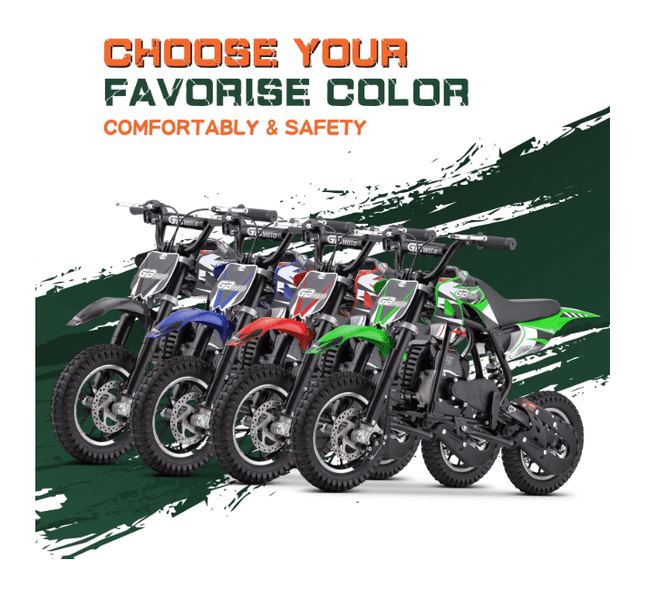 Aoemoe DB1 Gasoline 50CC Dirt Bike, RED