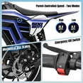 Electric Dirt Bike for Kids, Tcdjtc Electric Motorcycle with 15.5MPH Max Speed, Electric Bike for Kids, Kids Electric Dirt Bike with 23.6 Miles Max Range, Kids Electric Motorcycle with 500W Motor