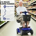 4 Wheels Mobility Scooter for Seniors, Tcdjtc Motorized Scooter for Adult, Folding Mobility Scooter with 300lbs Capacity, mobile scooters for elderly, All Terrain Mobility Scooter with 15 Miles Range