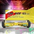 Tcdjtc Flash Wheel Hoverboard 6" Bluetooth Speaker with LED Light Self Balancing Wheel Electric Scooter