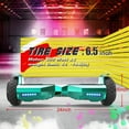 Off Road Electric Scooter with LED Lights & 400W Motor, Tcdjtc Hover Self-Balance Scooter for Kids Board, Electric Scooter with Bluetooth Speakers, Kids Scooter with 9MPH Max Speed, All Terrain